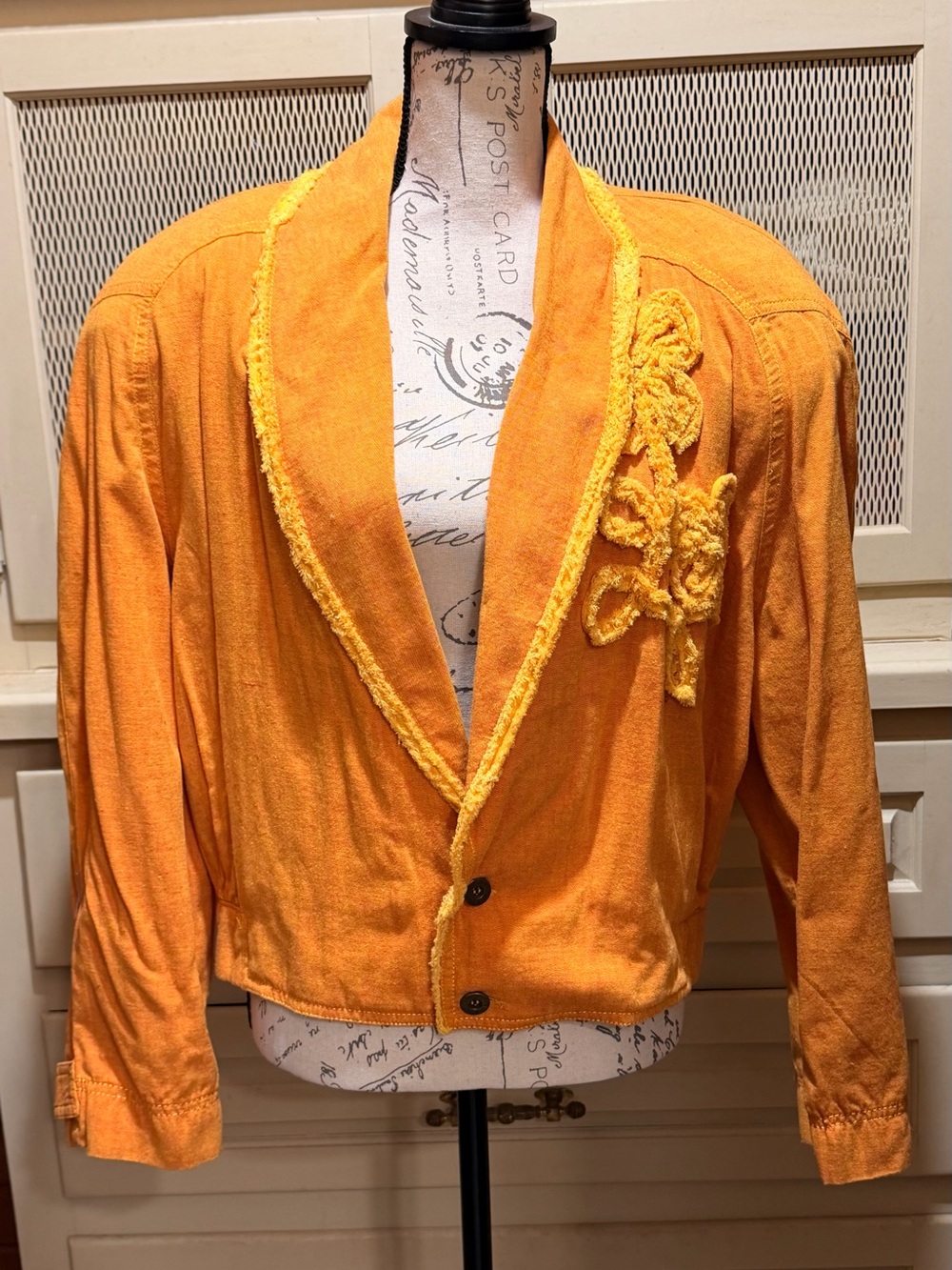 VTG Gene Ewing BIS Wrinkled Rich Denim Jacket